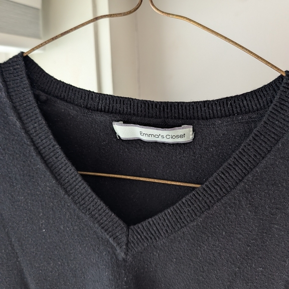 Men's Black Sweater - Picture 2 of 6